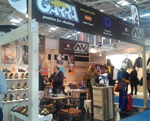 AV booth during ISPO 2014 (Munich)