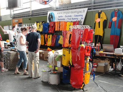 Stand Croque Montagne lors du Congrès AG National L'Isle sur le Doubs