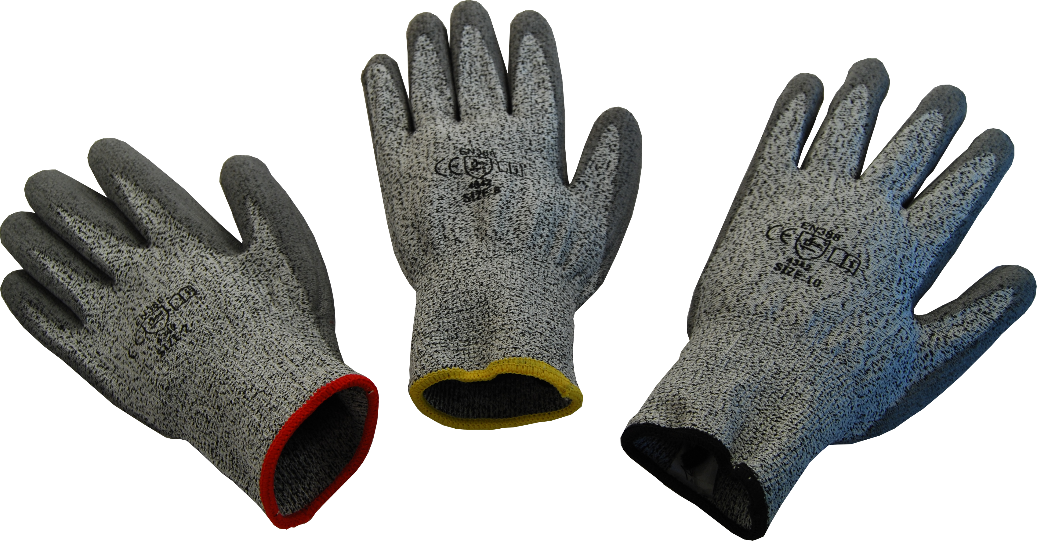 Grey PU Gloves AVCA61 Gloves Canyoning Aventure Verticale
