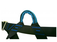 Protection Canyoning » Tie-in-point protection made with fabric + velcro